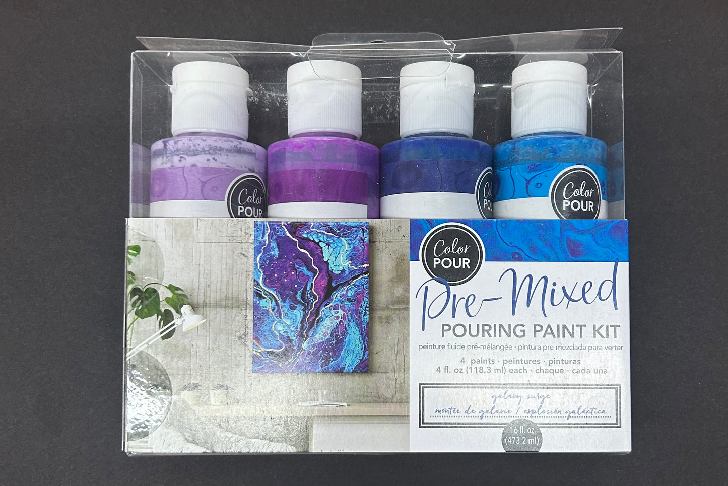 Premixed Pouring paint kit