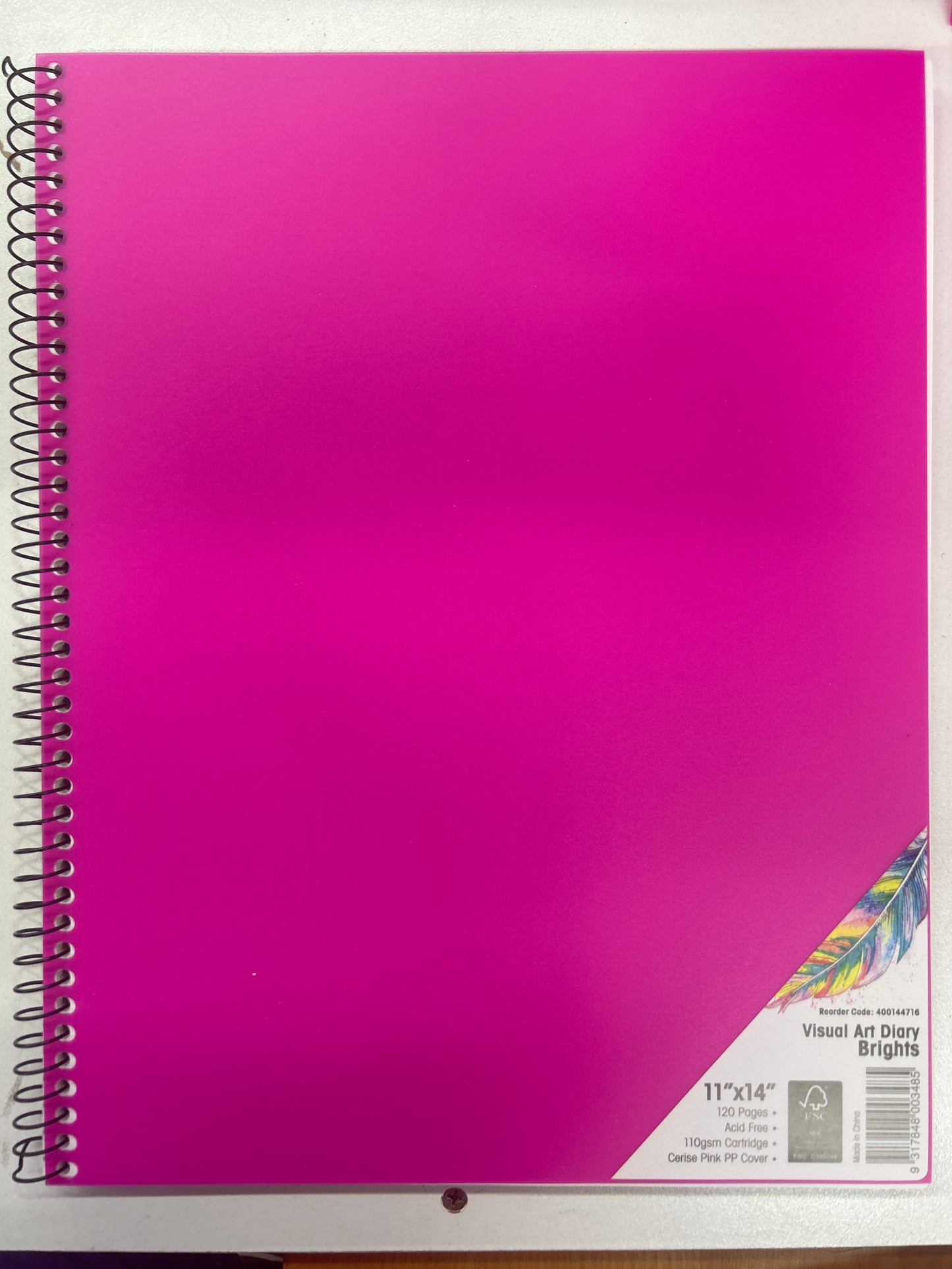 Visual Art Diaries Spiral bound