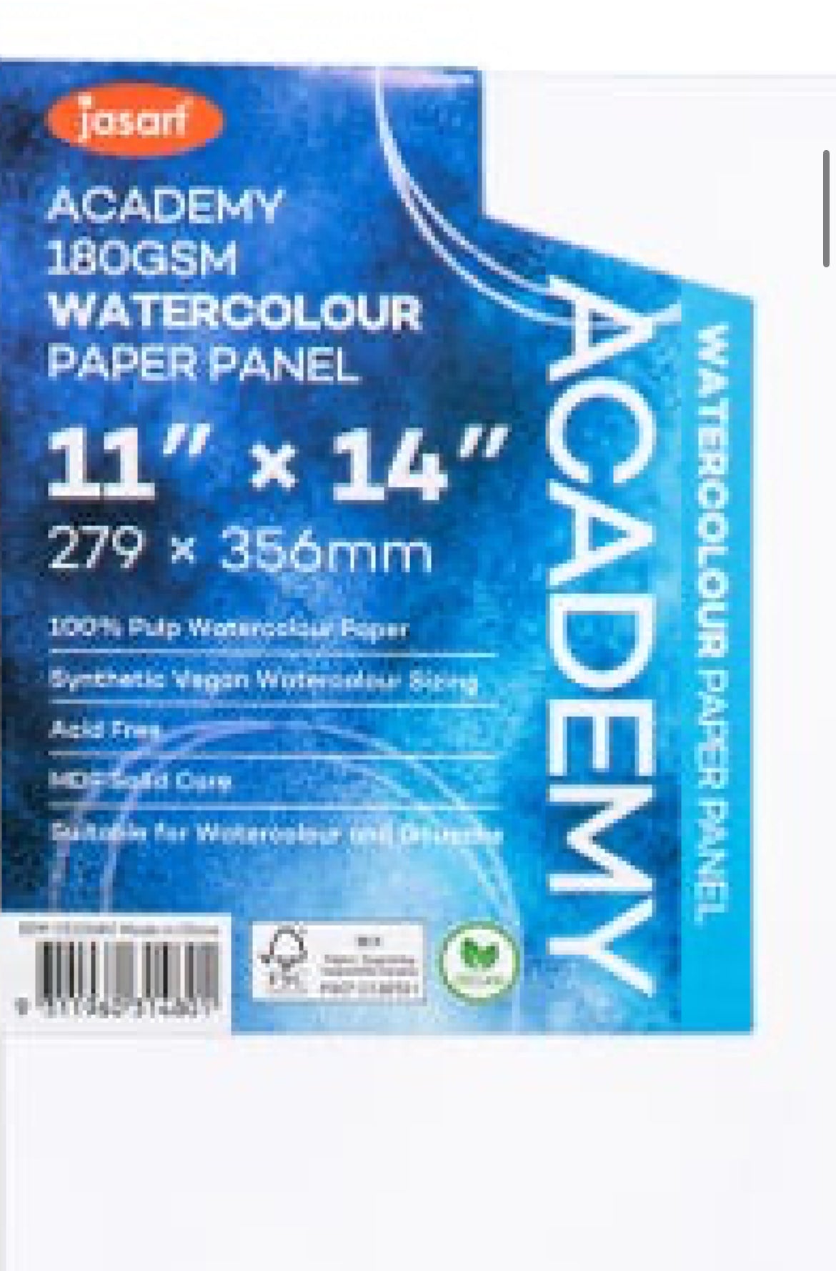 Academy Watercolour Paper Panels