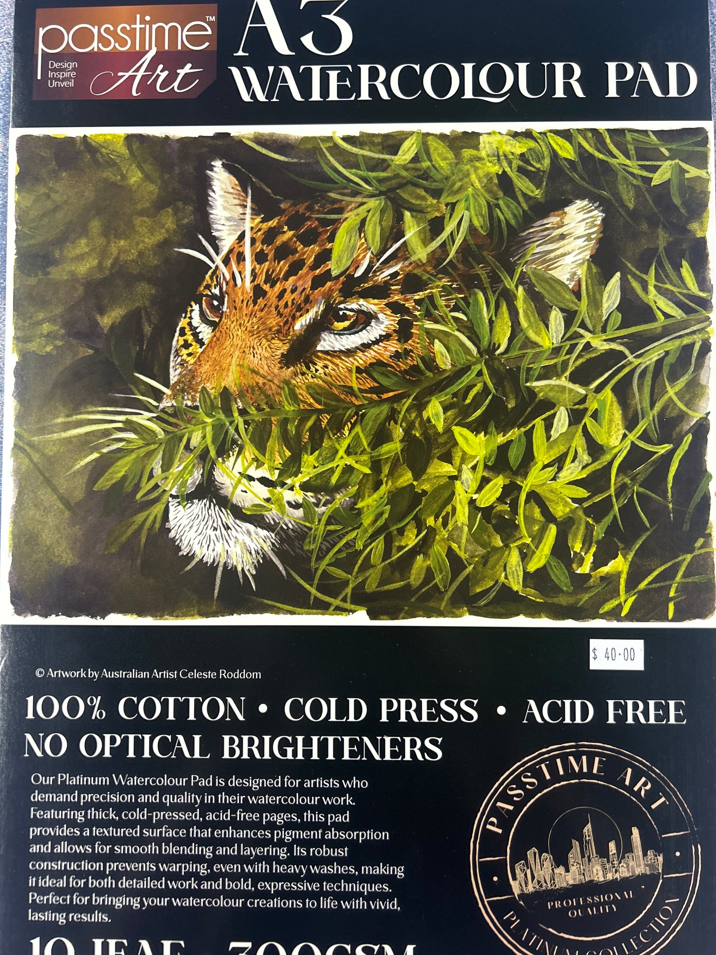 Watercolour Paper Pad 300GSM Cold Pressed