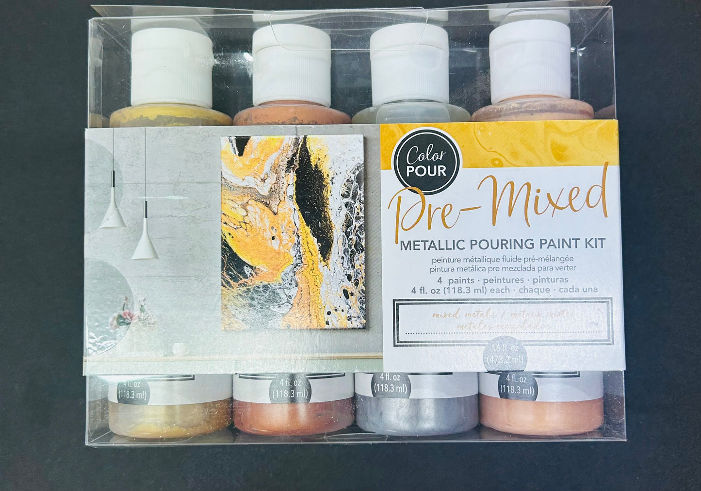 Premixed Pouring paint kit