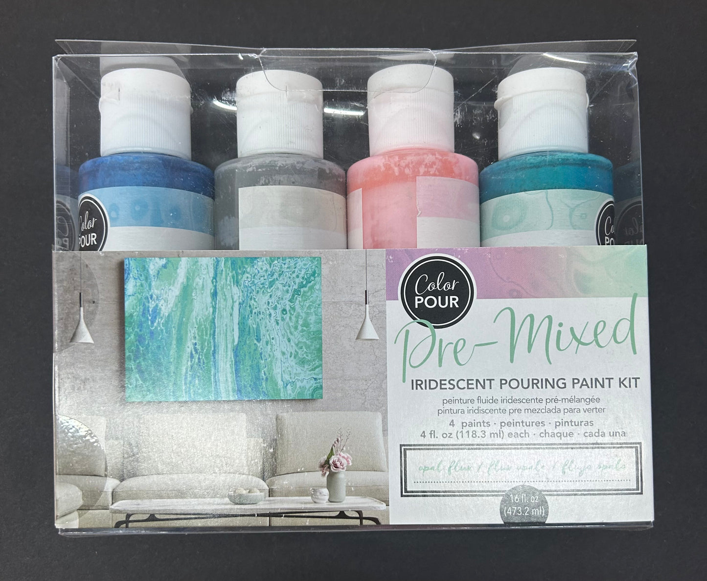 Premixed Pouring paint kit