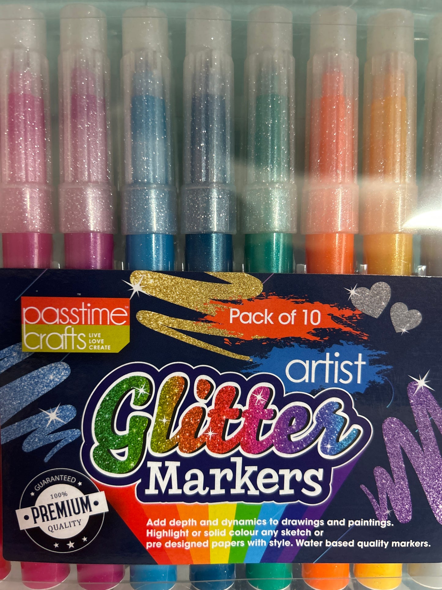 Glitter Markers