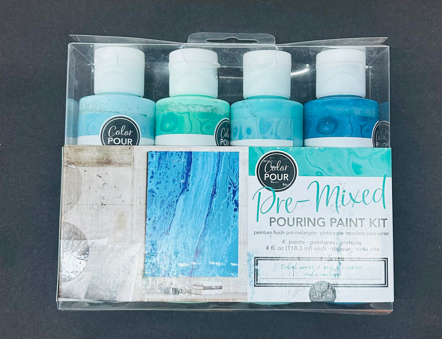 Premixed Pouring paint kit