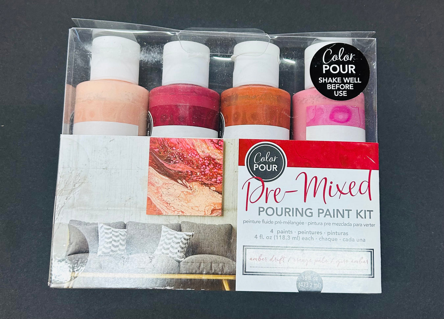 Premixed Pouring paint kit