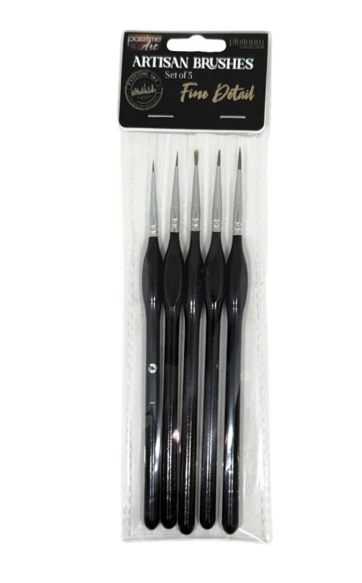 Artisan Brushes Fine detail Set 5