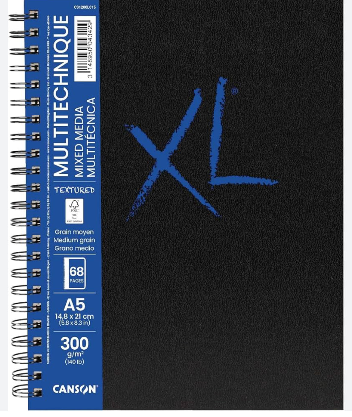 Spiral bound Multimedia notebook