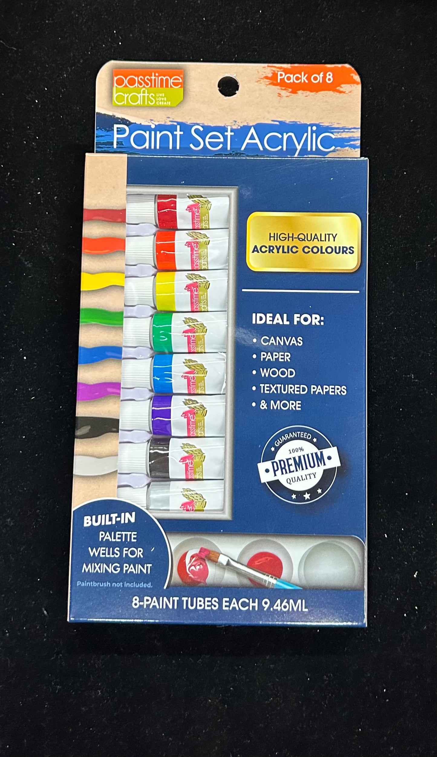 Acrylic Paint Tube Set 8