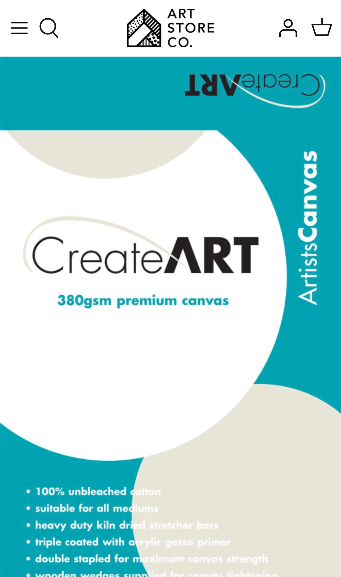 Stretched Canvas' 18mm