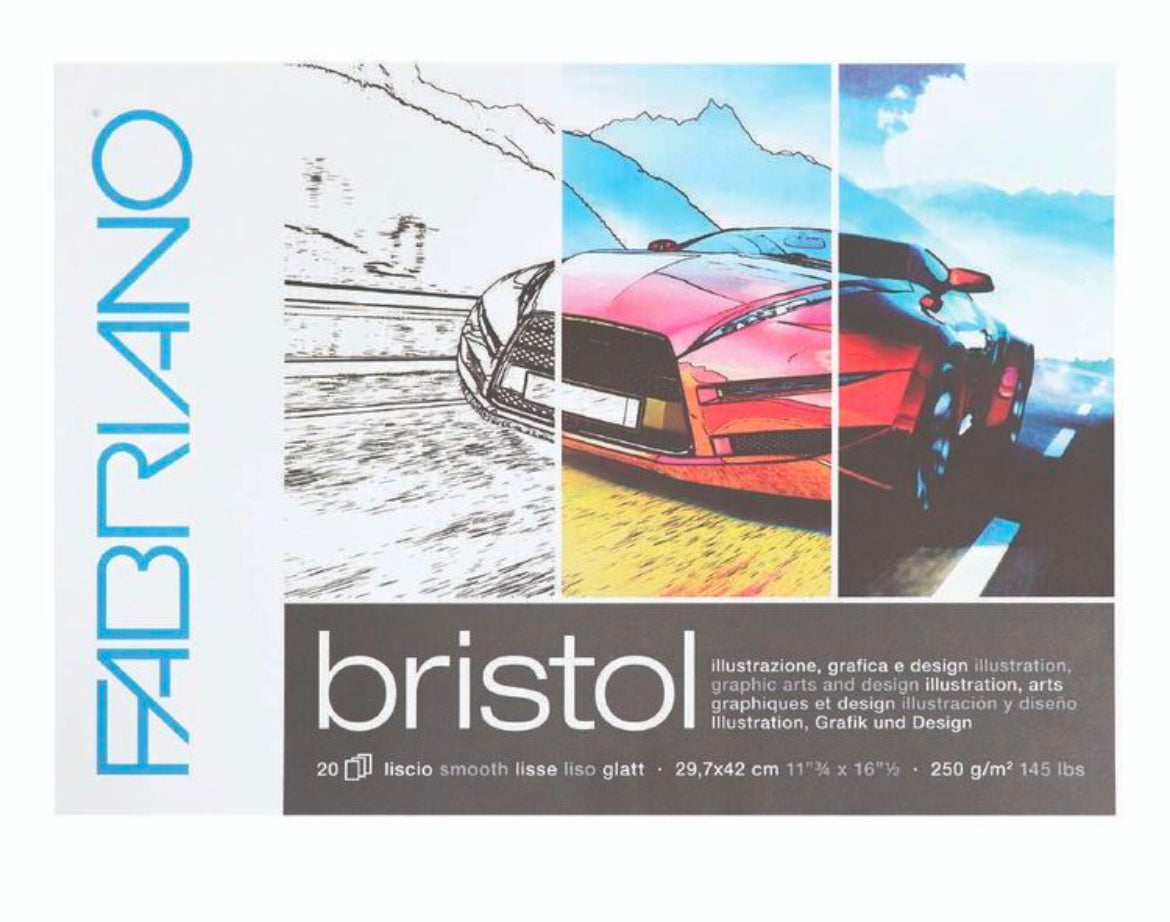 Bristol 250gsm graphic arts paper