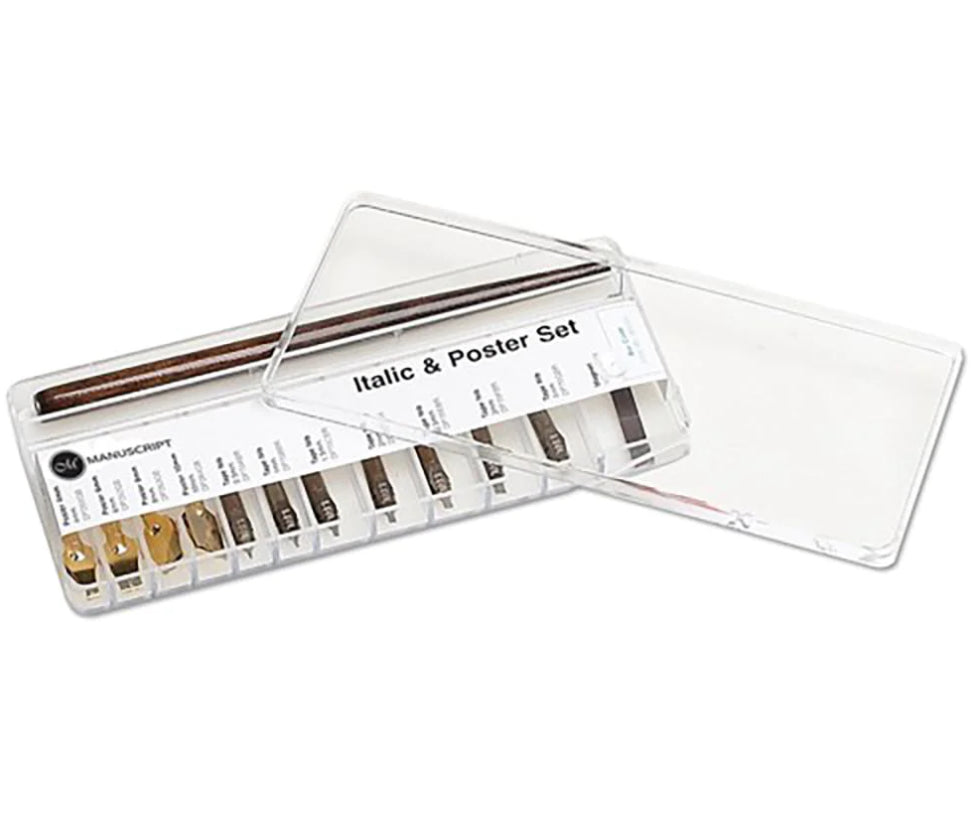 Itallic & Poster Nibs - Calligraphy Pen Set