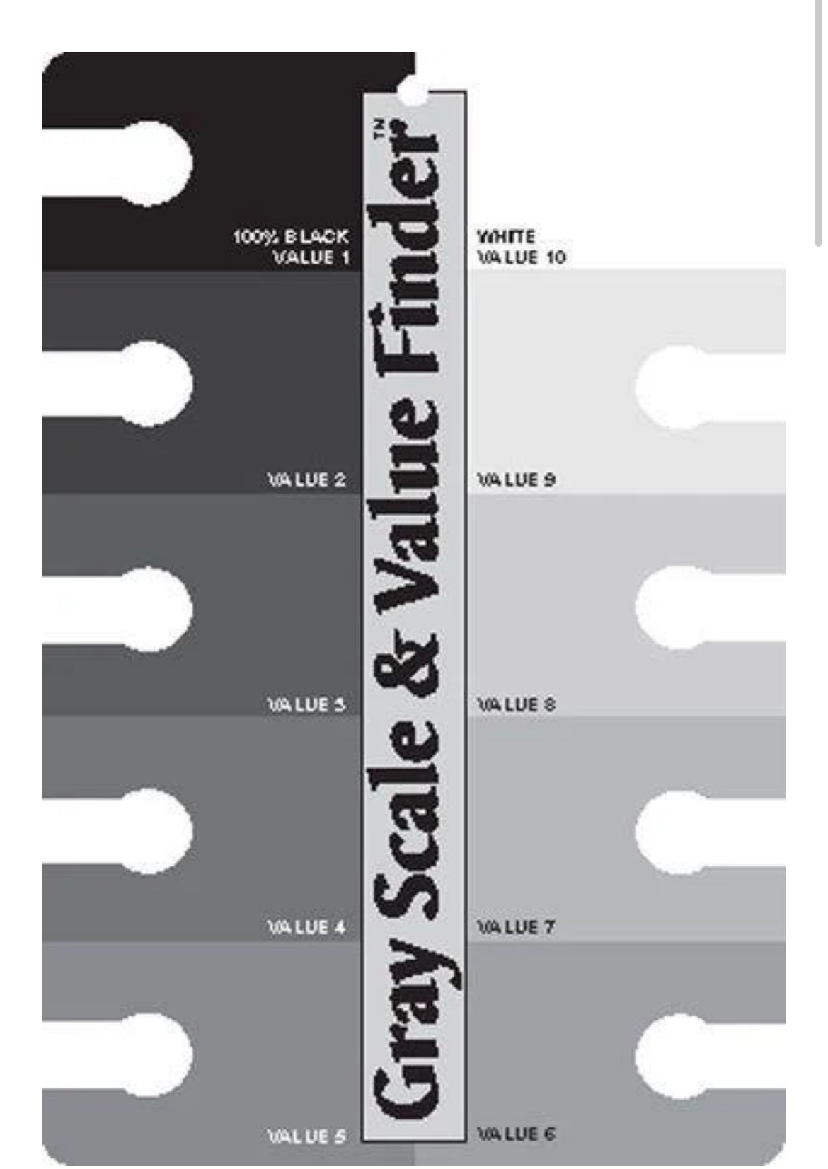 Grey scale & value finder