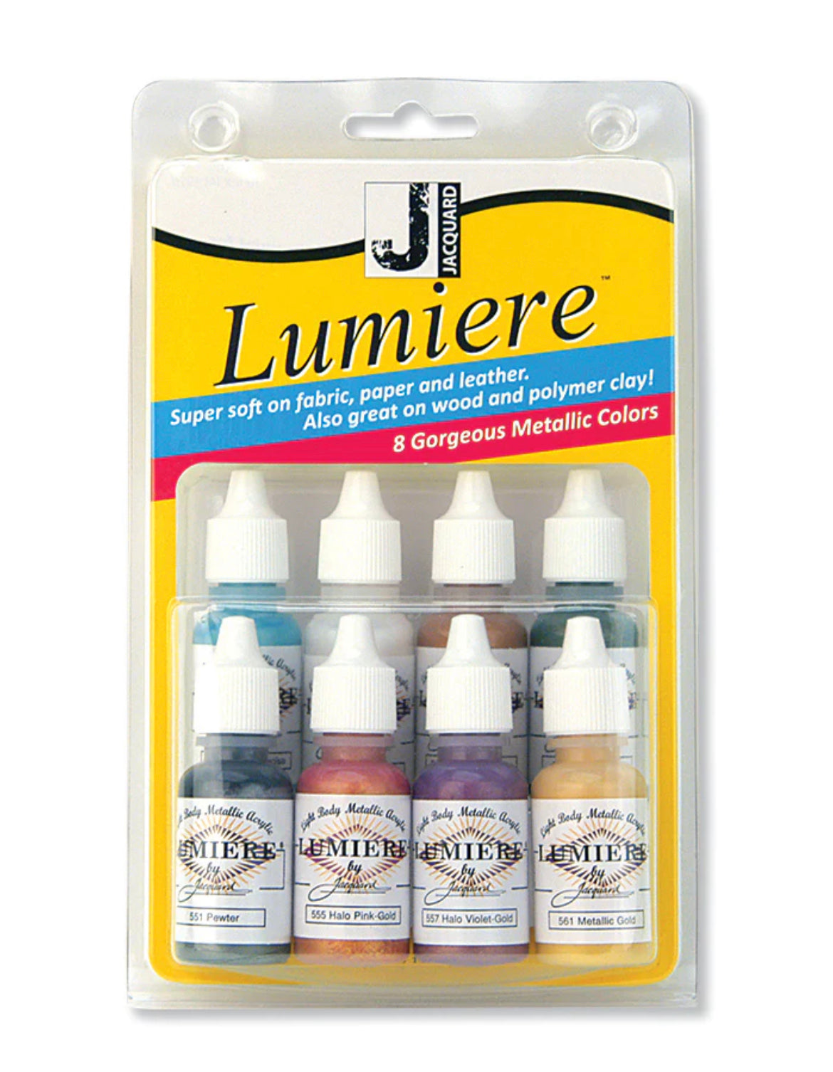 Lumiere Metallic paint set