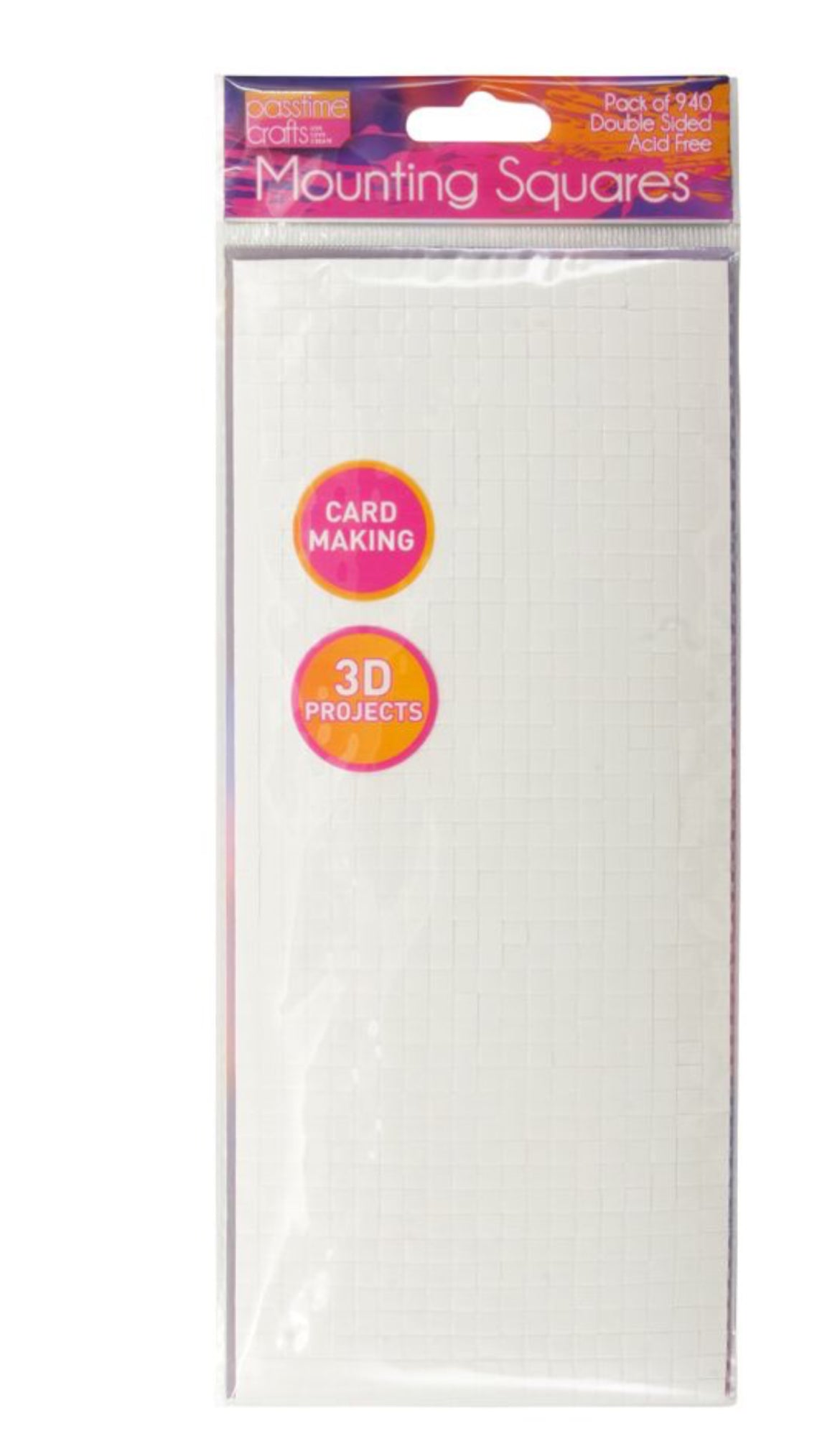 3D foam Mounting Squares