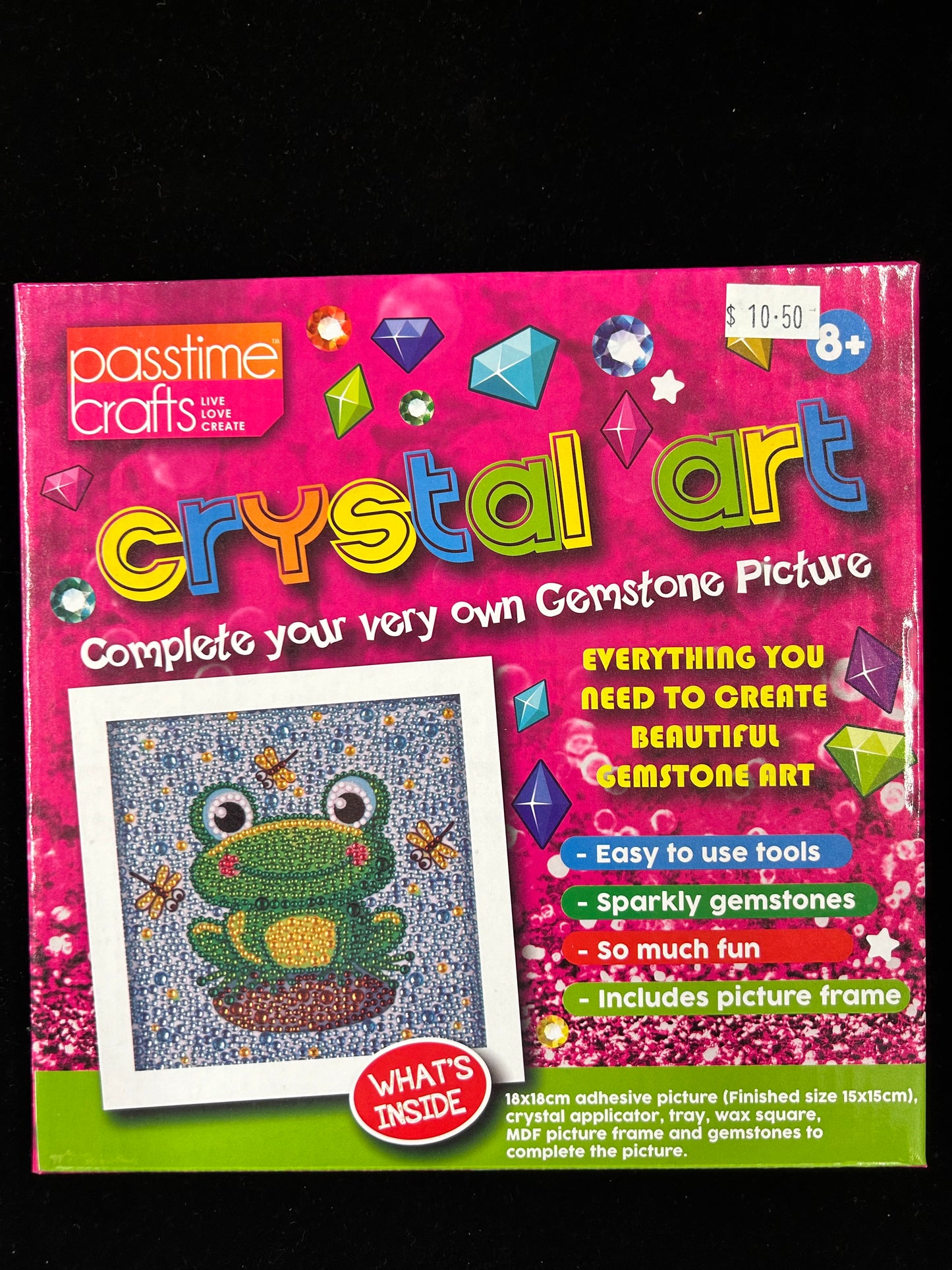 Crystal Art Picture kit with frame