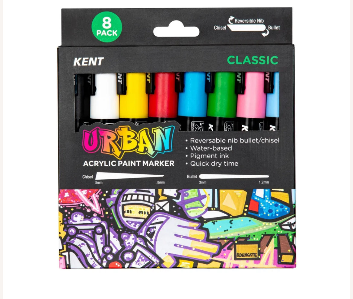 Kent Urban Paint Pen Sets