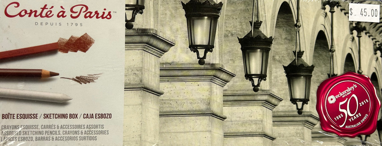 Conte Crayon Paris Sketching Boxes