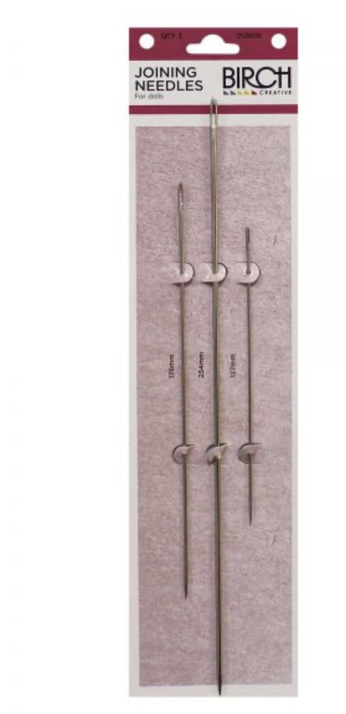 Birch - Long Doll Joining Needles