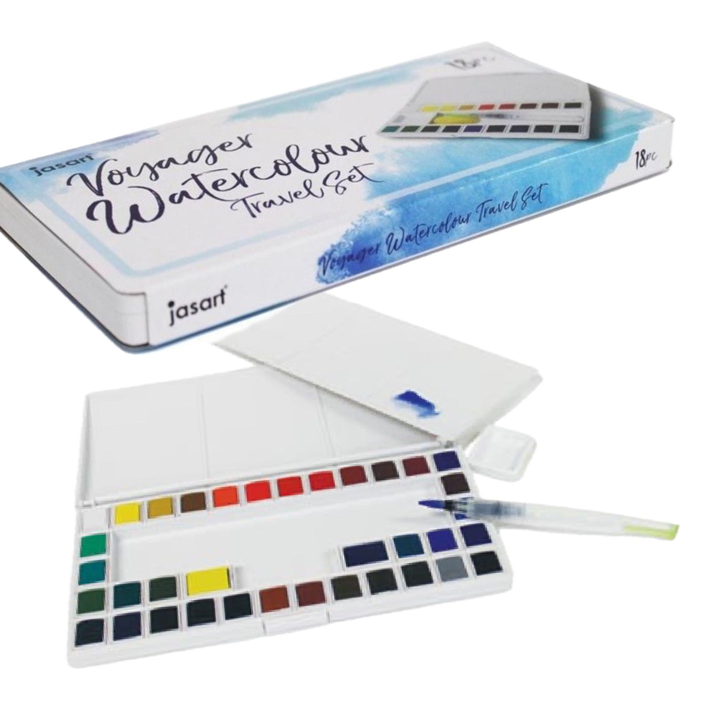 Watercolour Travel Paint Set of 18