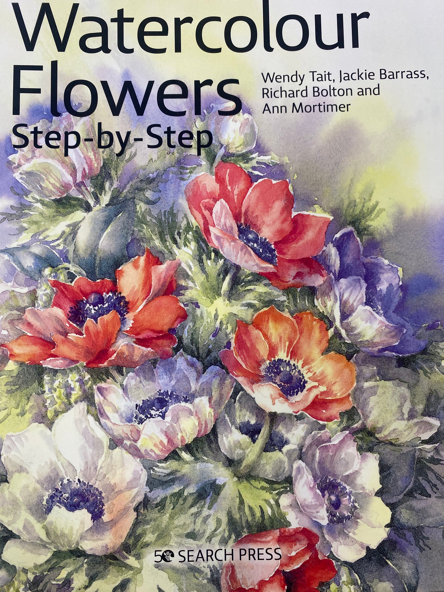 Watercolour Flowers step by step