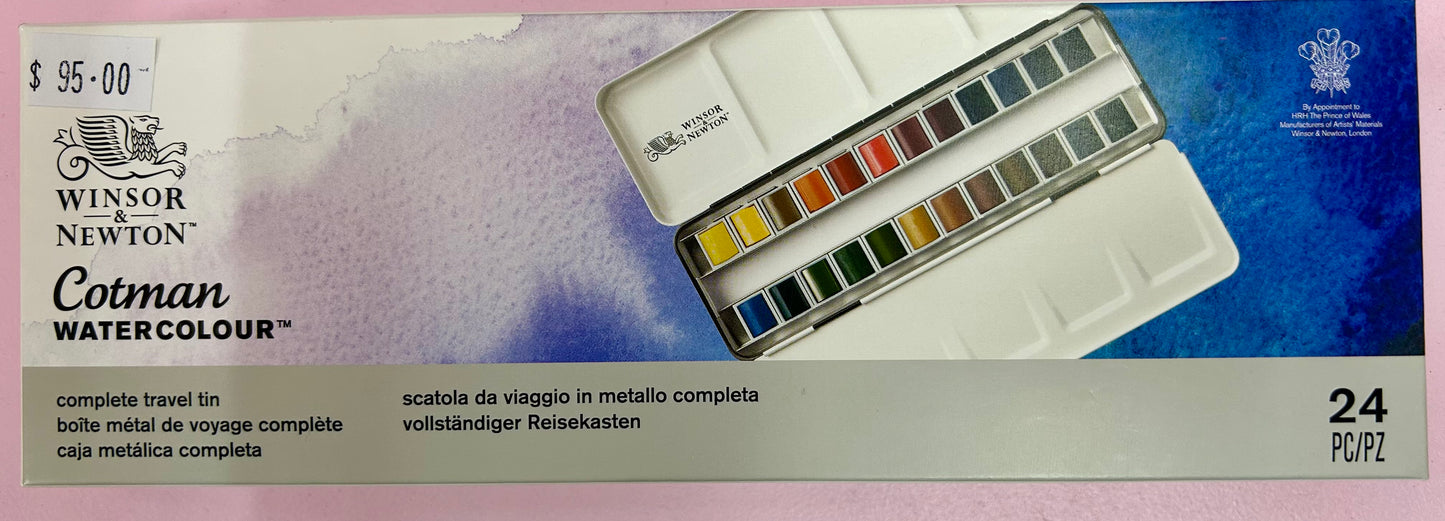 Winsor Newton pocket set Paint 24 Pan