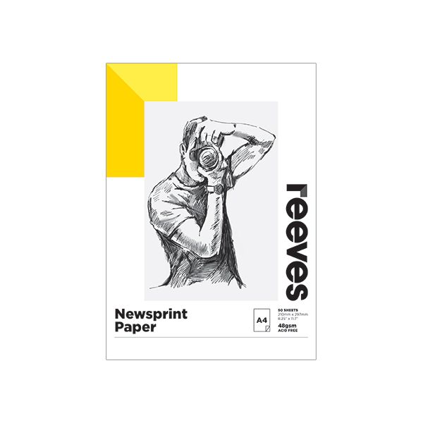 Newsprint Paper Pad 50Sheets 48gsm