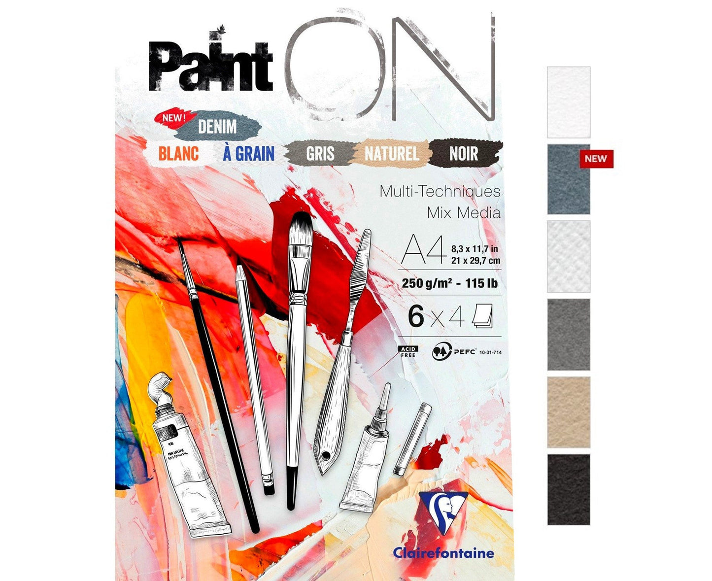 Claire Fontaine - Mixed media paper - Assorted Pad