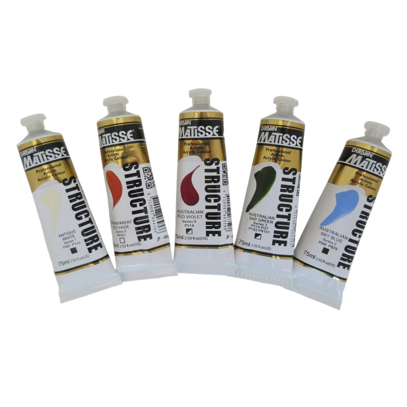 Matisse Structure Acrylic Paint 75ml (1 of 2)