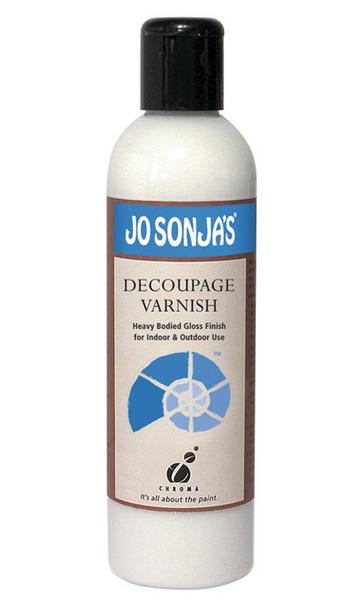 Jo Sonja Decoupage Varnish 250ml