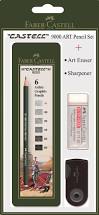 Faber Castell Graphite 9000 Set 6