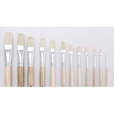 Round Student Bristle Brushes