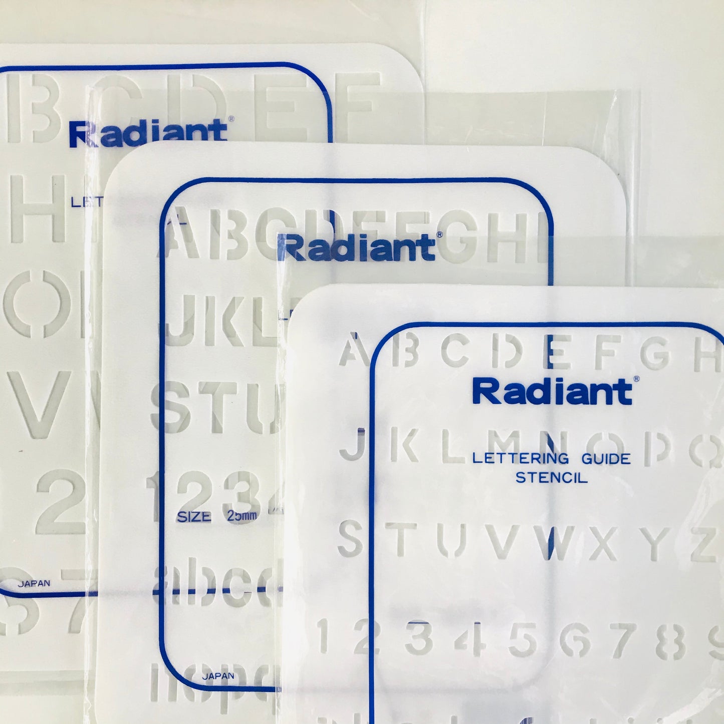 Lettering Guide Stencil