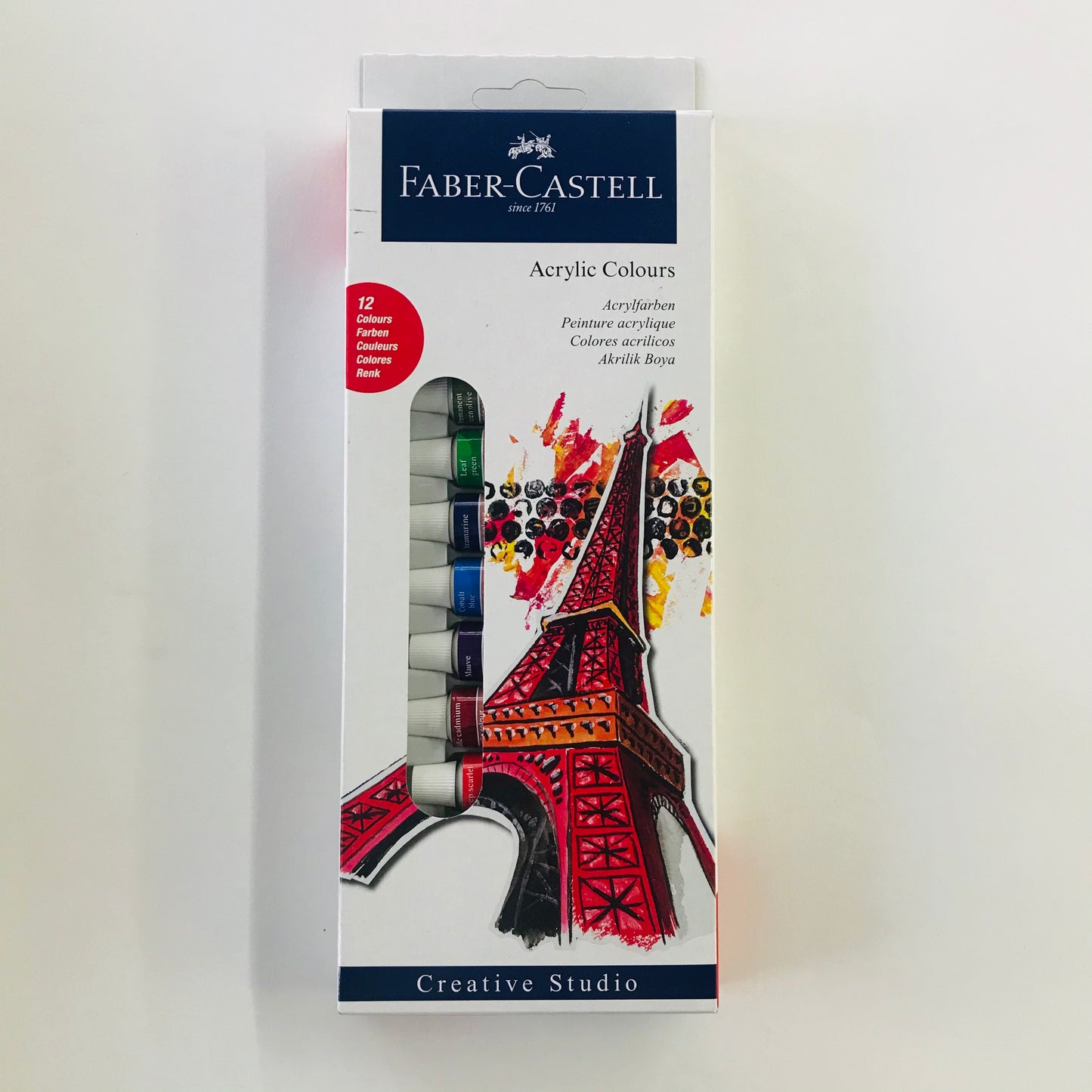 Faber-Castell Acrylic Colours Set 12pk