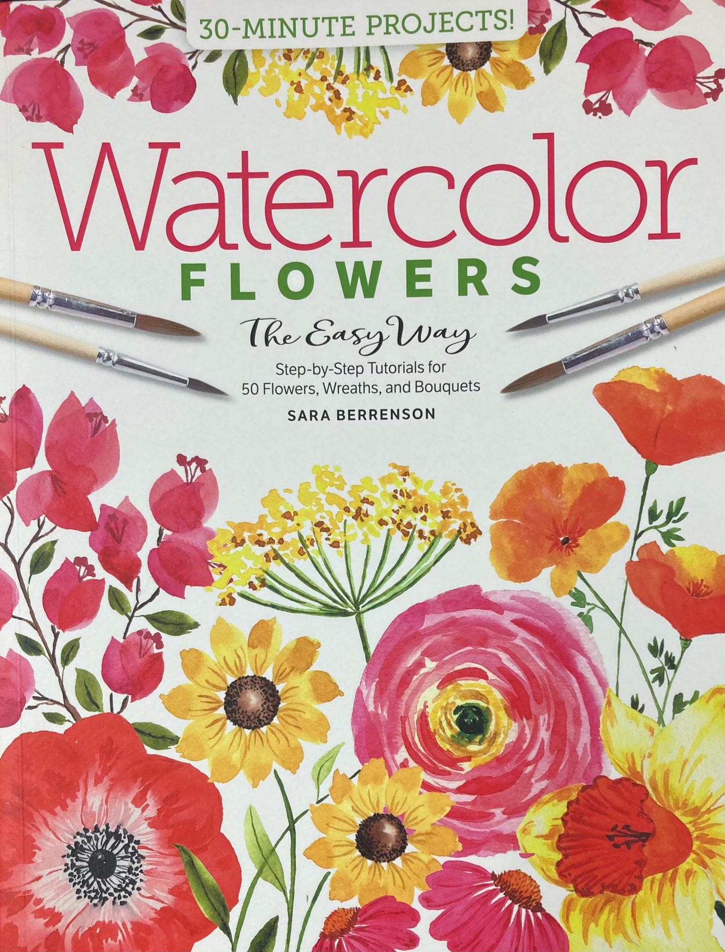 Watercolor Flowers the Easy Way