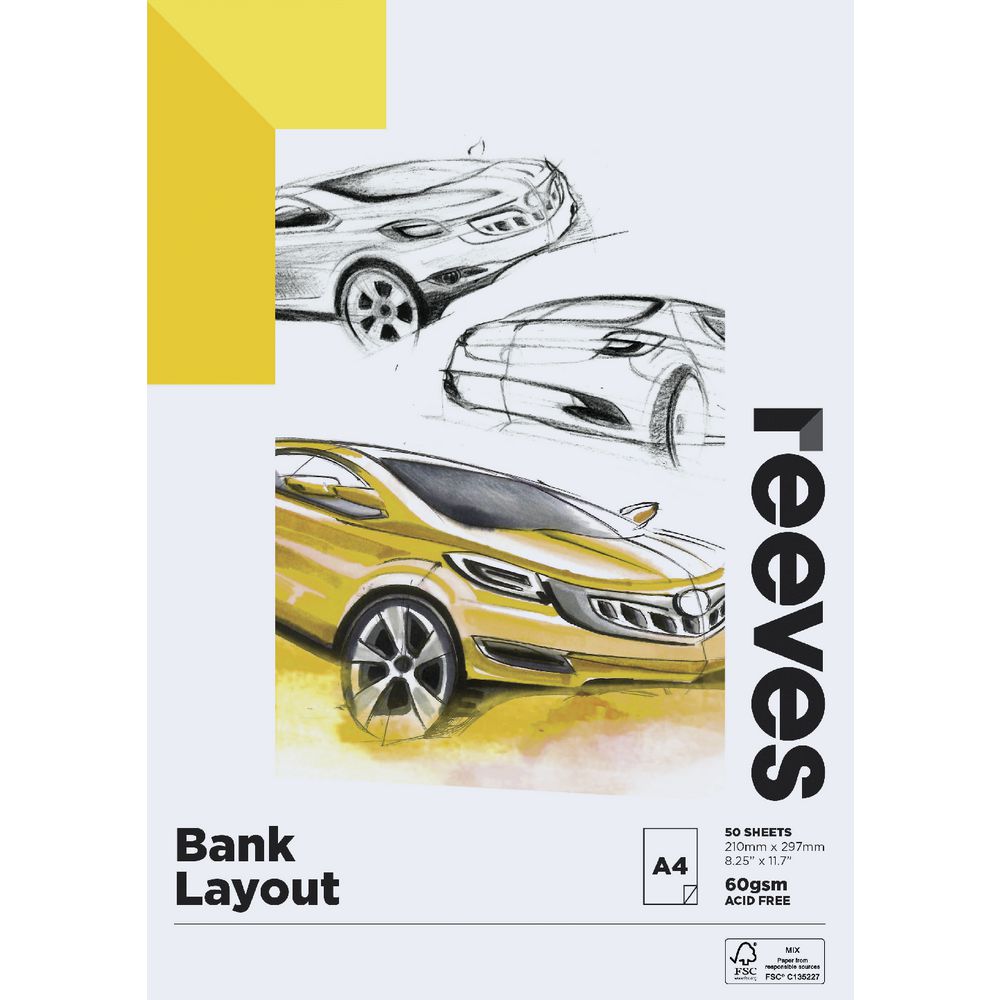 A4 Banks Layout 50Sheets 60gsm