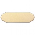 Timber Plaque Room Name