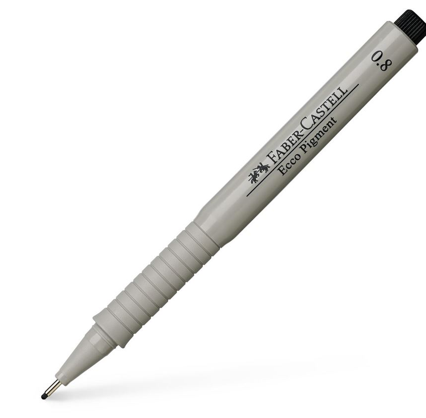 Ecco Pigment Fineliner - Black