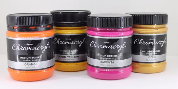 Chromacryl Acrylic Paint 250ml