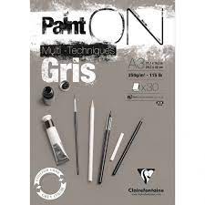 Claire Fontaine - Mixed media paper - Grey