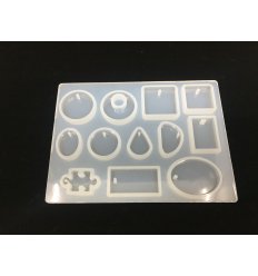 Silicone Mould Pendant 12 Cavity