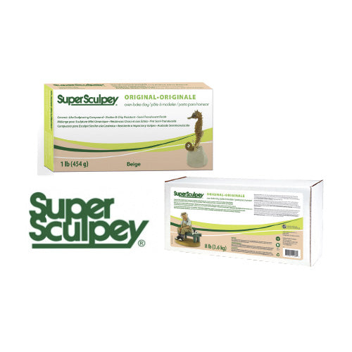 Super Sculpey Block 454g Flesh Colour