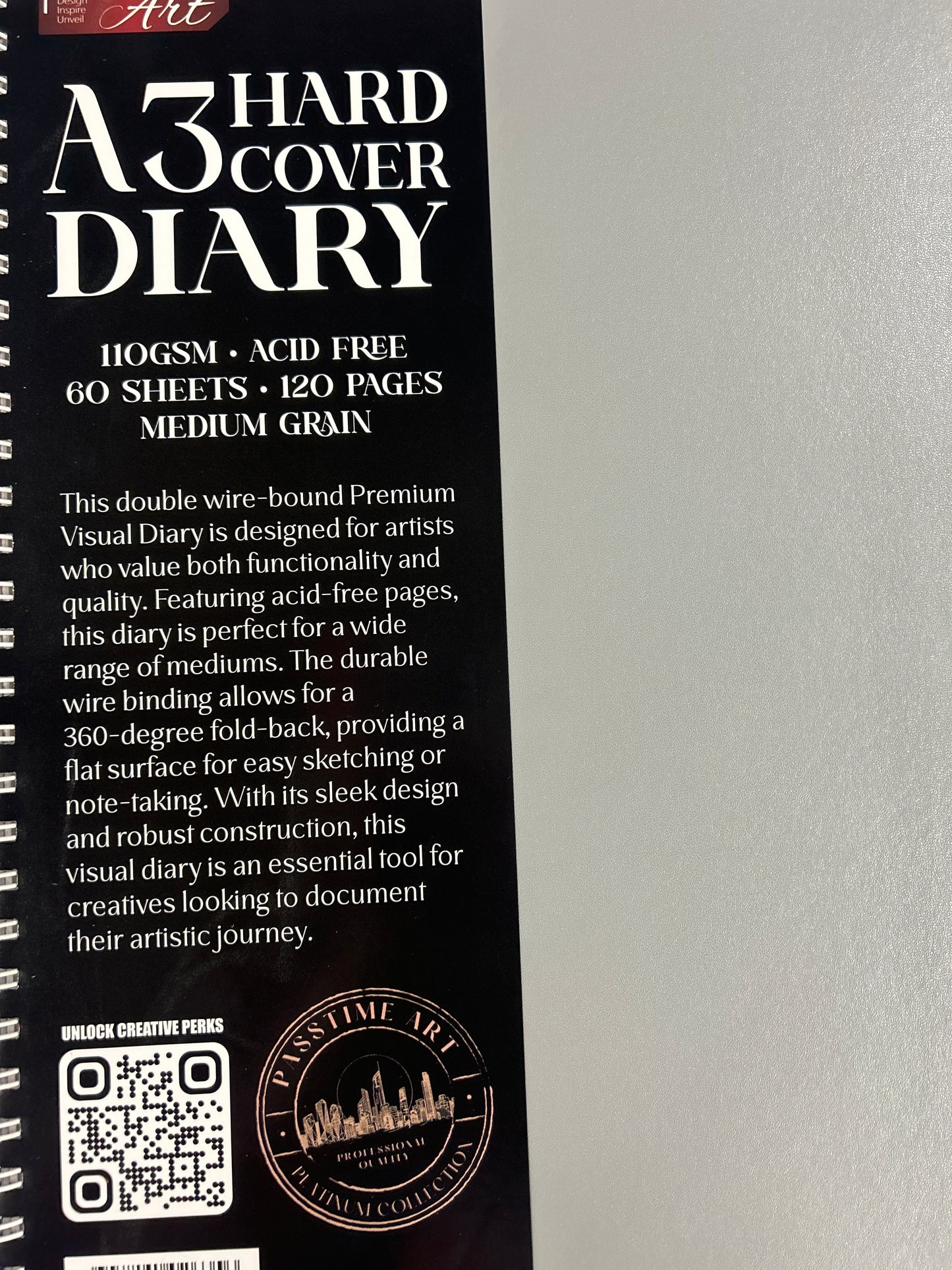 Visual Art Diaries Spiral bound