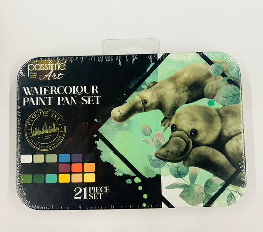 Australian Wetlands watercolours Paint 21 piece set