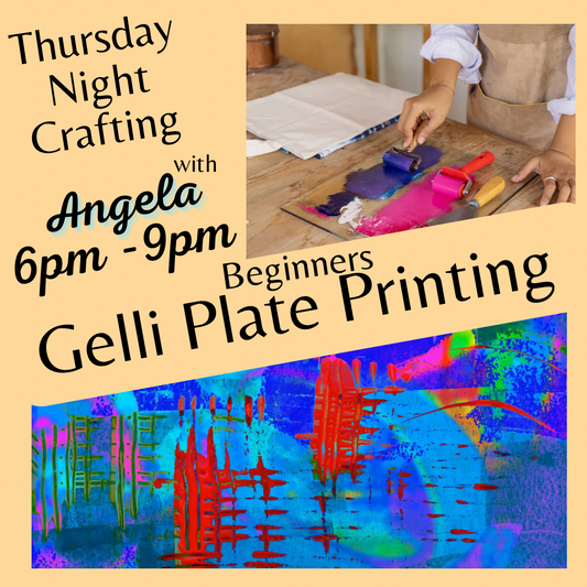 Gelli Plate Printing Workshop for Beginners