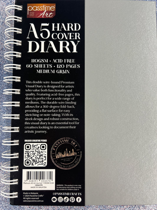 Visual Art Diaries Spiral bound