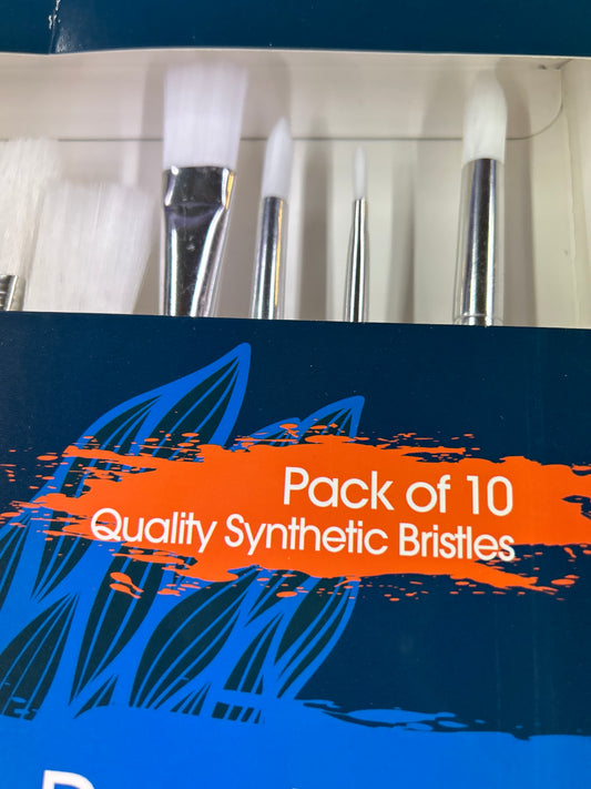 Premium Brush Synthetic Set of 10