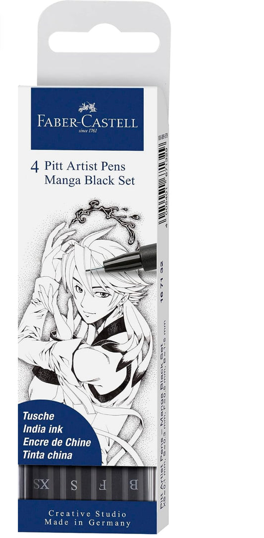 Manga Faber Castell Pitt Manga pens set 4