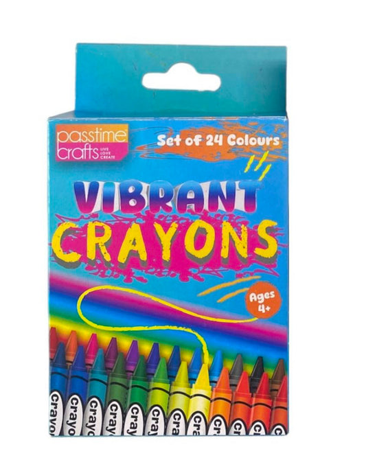 Vibrant Crayons