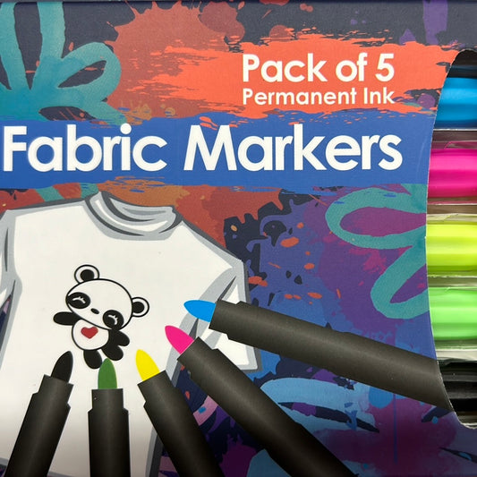 Fabric Marker set of 5