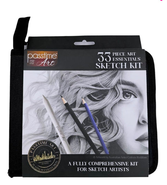 Creative Studio Mixed Media Sketch Kit & Case